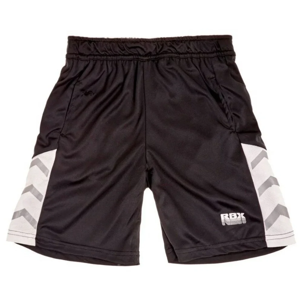RBX Boys Athletic Jersey Shorts Black Size Small ( 4 ) New